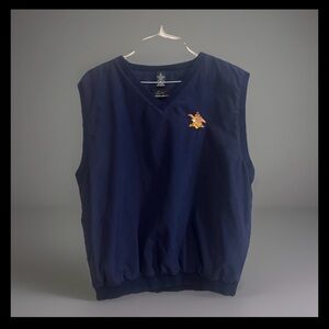Rare Anheuser-Busch Greg Norman Golf Vest Sz XL